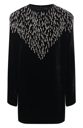 Женское платье из вискозы ISABEL MARANT черного цвета по цене 161000 руб., арт. R01836-20H052I/GABASI | Фото 1 Женское платье из вискозы ISABEL MARANT черного цвета, арт. R01836-20H052I/GABASI | Фото 1