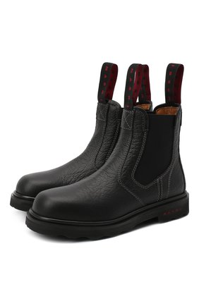 Женские кожаные челси MARNI черного цвета по цене 63400 руб., арт. TCMS005802/P3745 | Фото 1 Женские кожаные челси MARNI черного цвета, арт. TCMS005802/P3745 | Фото 1