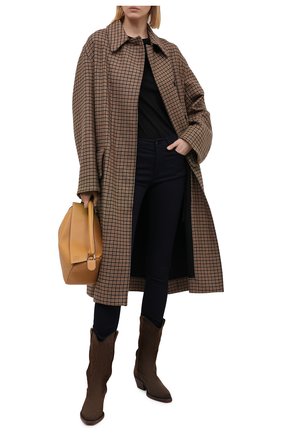 Женские джинсы EMPORIO ARMANI синего цвета по цене 15450 руб., арт. 6H2J28/2DXIZ | Фото 2 Женские джинсы EMPORIO ARMANI синего цвета, арт. 6H2J28/2DXIZ | Фото 2