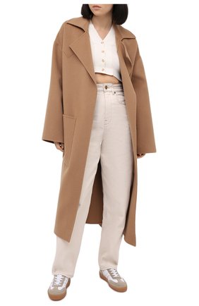 Женские кожаные кеды DRIES VAN NOTEN белого цвета по цене 37250 руб., арт. WW202/006/QU119 | Фото 2 Женские кожаные кеды DRIES VAN NOTEN белого цвета, арт. WW202/006/QU119 | Фото 2