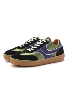 Женские кожаные кеды DRIES VAN NOTEN черного цвета по цене 37250 руб., арт. WW202/006/QU120 | Фото 1 Женские кожаные кеды DRIES VAN NOTEN черного цвета, арт. WW202/006/QU120 | Фото 1