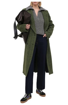 Женские кожаные кеды DRIES VAN NOTEN черного цвета по цене 37250 руб., арт. WW202/006/QU120 | Фото 2 Женские кожаные кеды DRIES VAN NOTEN черного цвета, арт. WW202/006/QU120 | Фото 2