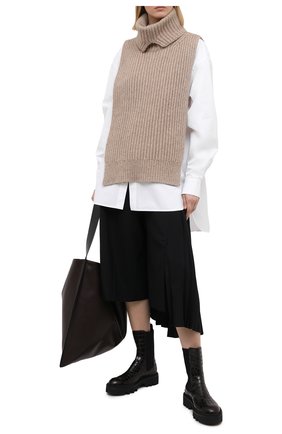 Женские кожаные ботинки DRIES VAN NOTEN темно-коричневого цвета по цене 64100 руб., арт. WW202/049/QU300 | Фото 2 Женские кожаные ботинки DRIES VAN NOTEN темно-коричневого цвета, арт. WW202/049/QU300 | Фото 2