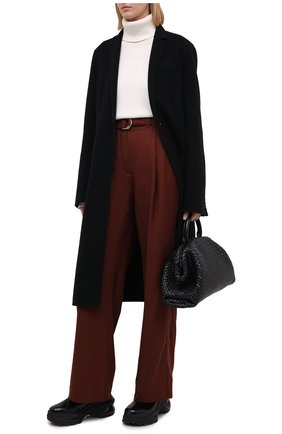 Женские брюки PROENZA SCHOULER WHITE LABEL коричневого цвета по цене 36950 руб., арт. WL2046019-AY120 | Фото 2 Женские брюки PROENZA SCHOULER WHITE LABEL коричневого цвета, арт. WL2046019-AY120 | Фото 2
