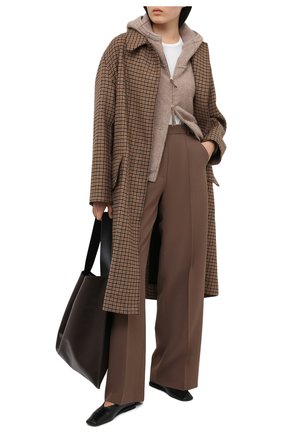 Женский кардиган из кашемира и шелка GIORGIO ARMANI бежевого цвета по цене 255000 руб., арт. 6HAB01/AM49Z | Фото 2 Женский кардиган из кашемира и шелка GIORGIO ARMANI бежевого цвета, арт. 6HAB01/AM49Z | Фото 2