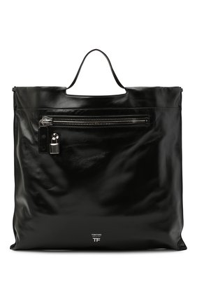 Женский сумка-шопер TOM FORD черно-белого цвета по цене 225500 руб., арт. L1325P-LCL091 | Фото 1 Женский сумка-шопер TOM FORD черно-белого цвета, арт. L1325P-LCL091 | Фото 1