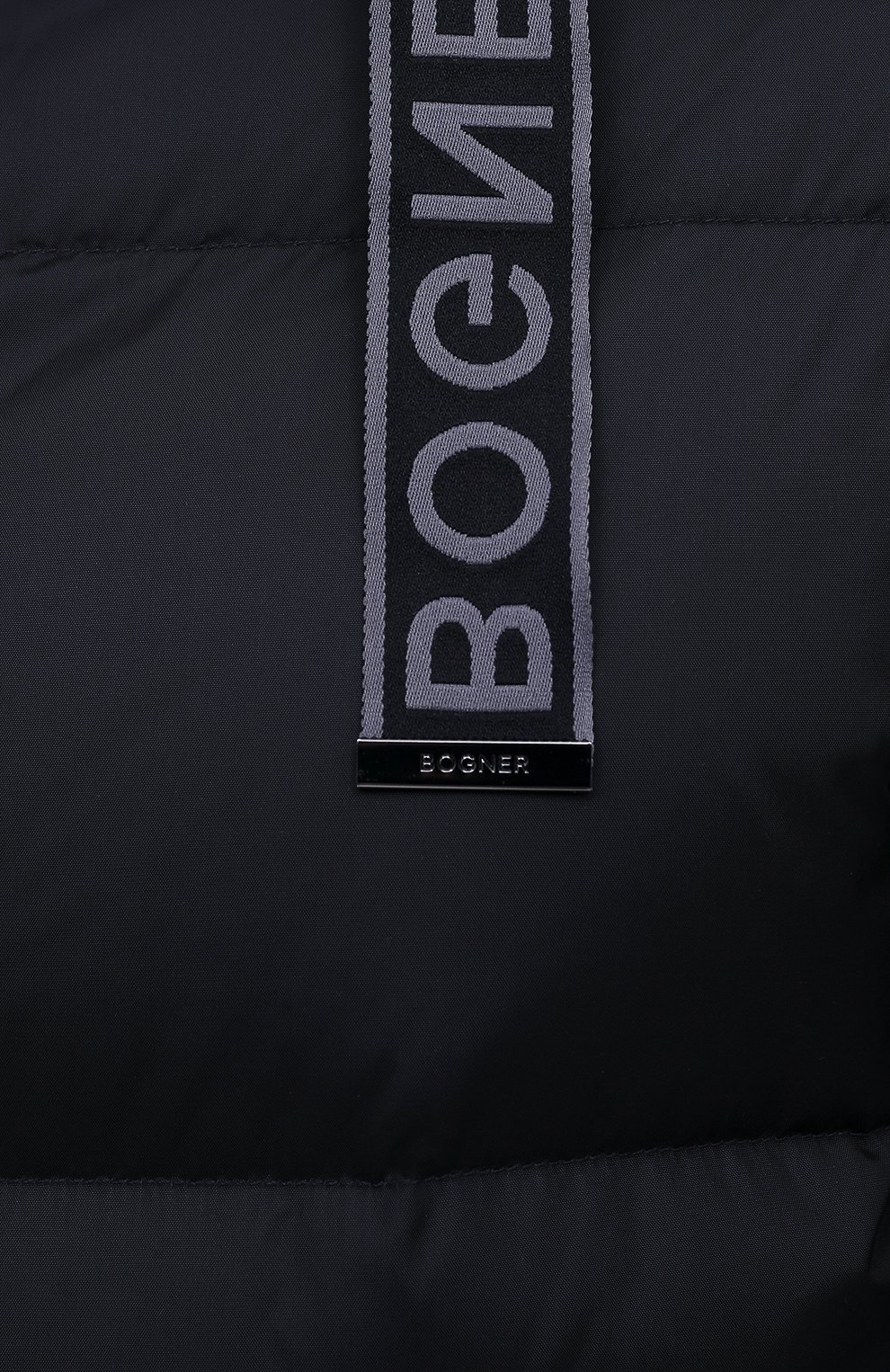 Мужская пуховик BOGNER черного цвета, арт. 38353715 | Фото 5 (Кросс-КТ: Куртка, Пуховик; Мужское Кросс-КТ: пуховик-короткий, Пуховик-верхняя одежда, Верхняя одежда; Рукава: Длинные; Материал внешний: Синтетический материал; Материал подклада: Синтетический материал; Длина (верхняя одежда): Короткие; Материал утеплителя: Пух и перо; Стили: Кэжуэл)