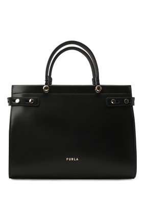 Женская сумка-тоут lady m FURLA черного цвета по цене 31000 руб., арт. BAWC01L/A.0029 | Фото 1 Женская сумка-тоут lady m FURLA черного цвета, арт. BAWC01L/A.0029 | Фото 1