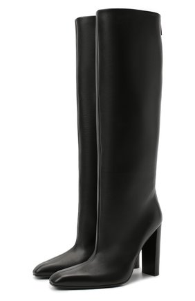 Женские кожаные сапоги TOM FORD черного цвета по цене 162500 руб., арт. W2735R-LCL001 | Фото 1 Женские кожаные сапоги TOM FORD черного цвета, арт. W2735R-LCL001 | Фото 1