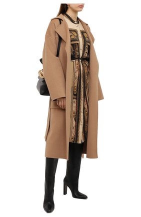 Женские кожаные сапоги TOM FORD черного цвета по цене 162500 руб., арт. W2735R-LCL001 | Фото 2 Женские кожаные сапоги TOM FORD черного цвета, арт. W2735R-LCL001 | Фото 2