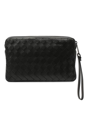 Мужская кожаная борсетка BOTTEGA VENETA черного цвета по цене 155500 руб., арт. 604790/VCPQ2 | Фото 1 Мужская кожаная борсетка BOTTEGA VENETA черного цвета, арт. 604790/VCPQ2 | Фото 1
