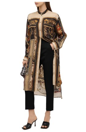Женская блузка BALMAIN разноцветного цвета по цене 199500 руб., арт. UF02703/I577 | Фото 2 Женская блузка BALMAIN разноцветного цвета, арт. UF02703/I577 | Фото 2