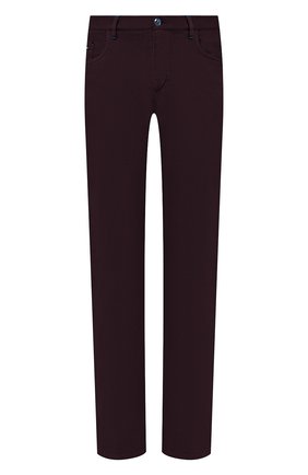 Мужские хлопковые брюки ZILLI фиолетового цвета, арт. M0U-D0160-C0TE1/R001 | Фото 1 (Материал внешний: Хлопок; Длина (брюки, джинсы): Стандартные; Случай: Повседневный; Стили: Кэжуэл; Региональные ограничения белый список (Axapta Mercury): RU)