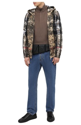 Мужская кожаная поясная сумка KENZO черного цвета по цене 23650 руб., арт. FA62CE305L22 | Фото 2 Мужская кожаная поясная сумка KENZO черного цвета, арт. FA62CE305L22 | Фото 2