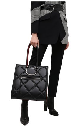 Женская сумка-тоут tall story ALEXANDER MCQUEEN черного цвета по цене 257000 руб., арт. 624973/1VT50 | Фото 2 Женская сумка-тоут tall story ALEXANDER MCQUEEN черного цвета, арт. 624973/1VT50 | Фото 2