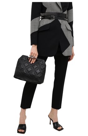 Женский клатч jewelled satchel ALEXANDER MCQUEEN черного цвета по цене 229000 руб., арт. 631865/13Z2Y | Фото 2 Женский клатч jewelled satchel ALEXANDER MCQUEEN черного цвета, арт. 631865/13Z2Y | Фото 2