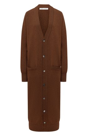 Женский кашемировый кардиган EXTREME CASHMERE коричневого цвета по цене 72050 руб., арт. 125/C0C0 | Фото 1 Женский кашемировый кардиган EXTREME CASHMERE коричневого цвета, арт. 125/C0C0 | Фото 1