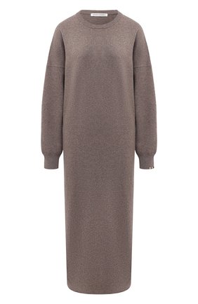 Женское кашемировое платье EXTREME CASHMERE серого цвета по цене 59600 руб., арт. 106/WEIRD | Фото 1 Женское кашемировое платье EXTREME CASHMERE серого цвета, арт. 106/WEIRD | Фото 1