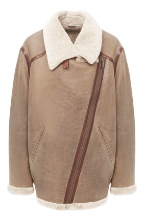 Женская дубленка ISABEL MARANT ETOILE бежевого цвета по цене 216500 руб., арт. MA0838-20A013E/AZARE | Фото 1 Женская дубленка ISABEL MARANT ETOILE бежевого цвета, арт. MA0838-20A013E/AZARE | Фото 1