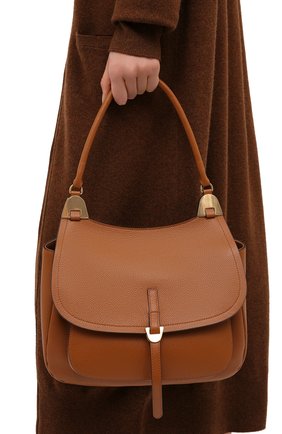 Женская сумка fauve large COCCINELLE коричневого цвета по цене 38200 руб., арт. E1 G00 12 01 01 | Фото 2 Женская сумка fauve large COCCINELLE коричневого цвета, арт. E1 G00 12 01 01 | Фото 2