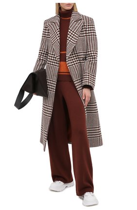 Женские кашемировые брюки LORO PIANA бордового цвета по цене 238000 руб., арт. FAL3597 | Фото 2 Женские кашемировые брюки LORO PIANA бордового цвета, арт. FAL3597 | Фото 2