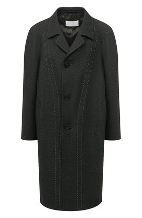 Женское шерстяное пальто MAISON MARGIELA темно-зеленого цвета по цене 196000 руб., арт. S29AA0256/S53407 | Фото 1 Женское шерстяное пальто MAISON MARGIELA темно-зеленого цвета, арт. S29AA0256/S53407 | Фото 1