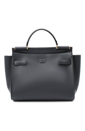 Женская сумка sicily 62 medium DOLCE & GABBANA серого цвета по цене 229500 руб., арт. BB6891/A0041 | Фото 1 Женская сумка sicily 62 medium DOLCE & GABBANA серого цвета, арт. BB6891/A0041 | Фото 1