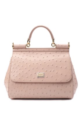 Женская сумка sicily medium DOLCE & GABBANA розового цвета по цене 396000 руб., арт. BB6002/A8M40 | Фото 1 Женская сумка sicily medium DOLCE & GABBANA розового цвета, арт. BB6002/A8M40 | Фото 1