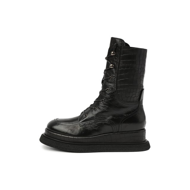 Кожаные ботинки Premiata M5912/G0MMALACCA/FRAMIRE, цвет чёрный, размер 38 M5912/G0MMALACCA/FRAMIRE - фото 3