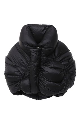 Женский пуховик RICK OWENS черного цвета по цене 95550 руб., арт. MW20F0001/C0594 | Фото 1 Женский пуховик RICK OWENS черного цвета, арт. MW20F0001/C0594 | Фото 1