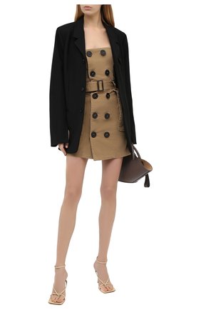 Женское джинсовое платье DSQUARED2 бежевого цвета по цене 78450 руб., арт. S72CV0137/S52994 | Фото 2 Женское джинсовое платье DSQUARED2 бежевого цвета, арт. S72CV0137/S52994 | Фото 2