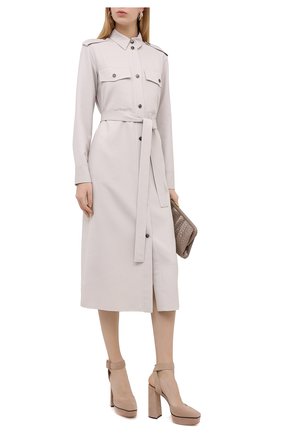 Женская замшевые туфли jinn JIMMY CHOO розового цвета по цене 63150 руб., арт. JINN/PF 125/BWJ | Фото 2 Женская замшевые туфли jinn JIMMY CHOO розового цвета, арт. JINN/PF 125/BWJ | Фото 2