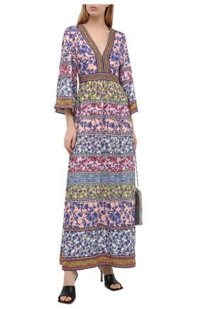 Женское платье из вискозы ALICE + OLIVIA разноцветного цвета по цене 73550 руб., арт. CC004P75562 | Фото 2 Женское платье из вискозы ALICE + OLIVIA разноцветного цвета, арт. CC004P75562 | Фото 2