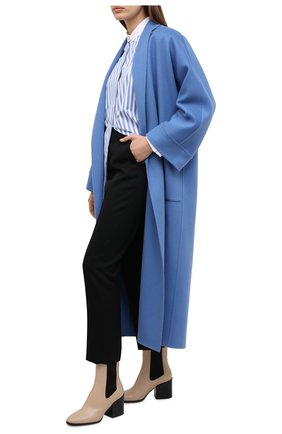 Женские комбинированные ботильоны DRIES VAN NOTEN бежевого цвета по цене 64350 руб., арт. WW202/020/H70/QU105 | Фото 2 Женские комбинированные ботильоны DRIES VAN NOTEN бежевого цвета, арт. WW202/020/H70/QU105 | Фото 2