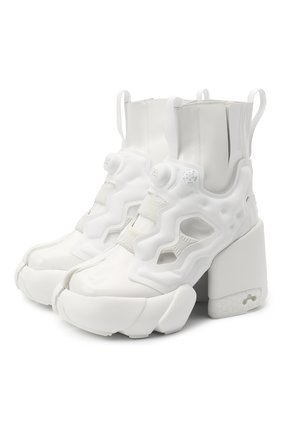 Женские кожаные ботильоны MAISON MARGIELA белого цвета по цене 115000 руб., арт. S34WU0023/P3782 | Фото 1 Женские кожаные ботильоны MAISON MARGIELA белого цвета, арт. S34WU0023/P3782 | Фото 1