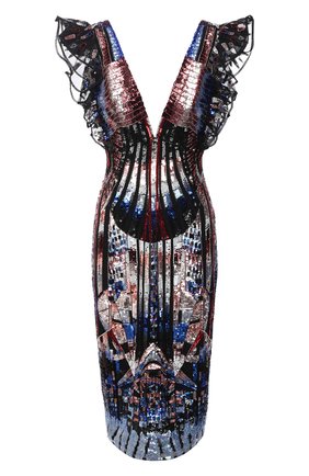 Женское платье с пайетками ZUHAIR MURAD разноцветного цвета по цене 831000 руб., арт. DRP20022/EML0001 | Фото 1 Женское платье с пайетками ZUHAIR MURAD разноцветного цвета, арт. DRP20022/EML0001 | Фото 1