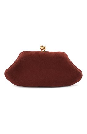 Женские замшевый кошелек JIL SANDER коричневого цвета по цене 32300 руб., арт. JSWR840140-WRS00081 | Фото 1 Женские замшевый кошелек JIL SANDER коричневого цвета, арт. JSWR840140-WRS00081 | Фото 1