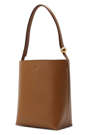 Женская сумка constantin JIL SANDER коричневого цвета по цене 154500 руб., арт. JSPR852449-WRB00076V | Фото 3 Женская сумка constantin JIL SANDER коричневого цвета, арт. JSPR852449-WRB00076V | Фото 3