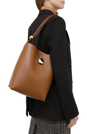 Женская сумка constantin JIL SANDER коричневого цвета по цене 154500 руб., арт. JSPR852449-WRB00076V | Фото 5 Женская сумка constantin JIL SANDER коричневого цвета, арт. JSPR852449-WRB00076V | Фото 5