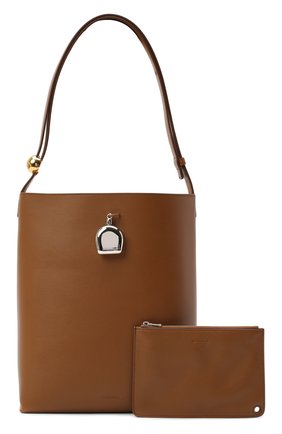 Женская сумка constantin JIL SANDER коричневого цвета по цене 154500 руб., арт. JSPR852449-WRB00076V | Фото 6 Женская сумка constantin JIL SANDER коричневого цвета, арт. JSPR852449-WRB00076V | Фото 6