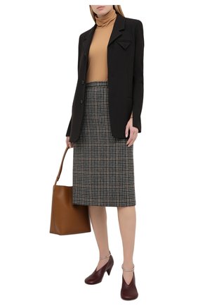 Женская водолазка JIL SANDER бежевого цвета по цене 19850 руб., арт. JSCQ705047-WQ477108 | Фото 2 Женская водолазка JIL SANDER бежевого цвета, арт. JSCQ705047-WQ477108 | Фото 2