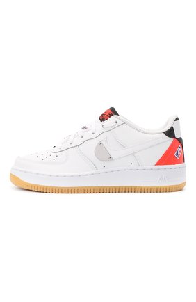 Детские кроссовки nike air force 1 lv8 1 NIKE белого цвета по цене 5650 руб., арт. CT3842-101 | Фото 2 Детские кроссовки nike air force 1 lv8 1 NIKE белого цвета, арт. CT3842-101 | Фото 2