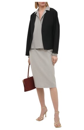 Женская шерстяная блузка RALPH LAUREN серого цвета по цене 157500 руб., арт. 290818616 | Фото 2 Женская шерстяная блузка RALPH LAUREN серого цвета, арт. 290818616 | Фото 2