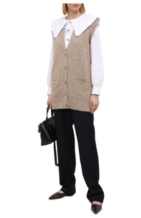 Женский кашемировый жилет RALPH LAUREN коричневого цвета по цене 206000 руб., арт. 290815723 | Фото 2 Женский кашемировый жилет RALPH LAUREN коричневого цвета, арт. 290815723 | Фото 2