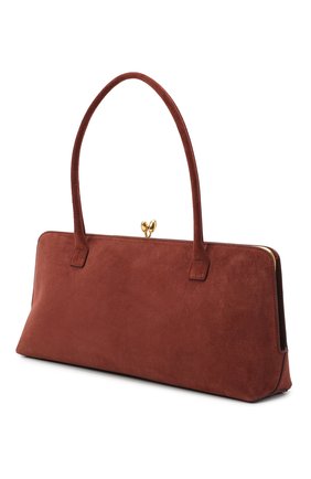 Женская сумка goji JIL SANDER коричневого цвета по цене 141000 руб., арт. JSWR852369-WRB00081N | Фото 3 Женская сумка goji JIL SANDER коричневого цвета, арт. JSWR852369-WRB00081N | Фото 3