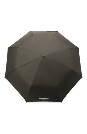 Женский складной зонт BURBERRY черного цвета, арт. 8033272 | Фото 1 (Материал: Синтетический материал)