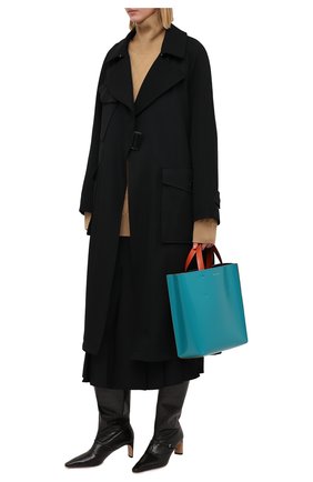 Женский плащ BURBERRY черного цвета по цене 184000 руб., арт. 8032630 | Фото 2 Женский плащ BURBERRY черного цвета, арт. 8032630 | Фото 2