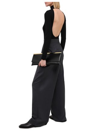 Женское шерстяное боди MOUSSY черного цвета по цене 27750 руб., арт. 025DA370-5020 | Фото 2 Женское шерстяное боди MOUSSY черного цвета, арт. 025DA370-5020 | Фото 2