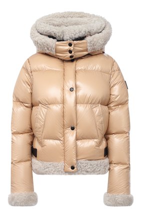 Женская пуховая куртка SAM коричневого цвета по цене 122500 руб., арт. XW0229NDX | Фото 1 Женская пуховая куртка SAM коричневого цвета, арт. XW0229NDX | Фото 1