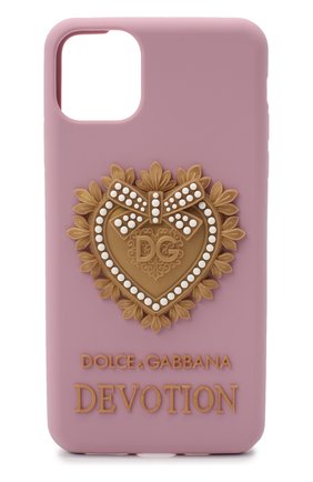 Мужской чехол для iphone 11 pro max DOLCE & GABBANA розового цвета по цене 8790 руб., арт. BI2688/AW532 | Фото 1 Мужской чехол для iphone 11 pro max DOLCE & GABBANA розового цвета, арт. BI2688/AW532 | Фото 1